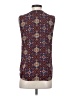Daniel Rainn 100% Polyester Burgundy Sleeveless Blouse Size S (petite) - photo 2