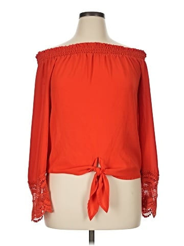 XOXO Long Sleeve Blouse (view 1)