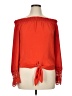 XOXO Red Long Sleeve Blouse Size XL - photo 1