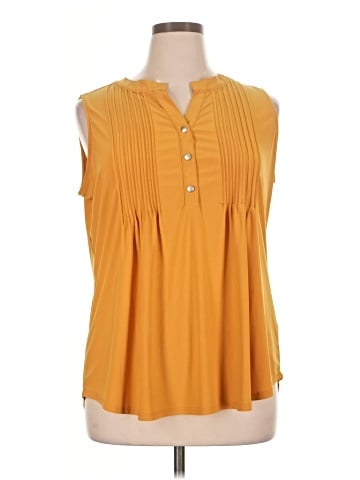 Notations Sleeveless Blouse (view 1)