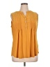 Notations Yellow Sleeveless Blouse Size 1X - photo 1