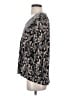 Lucky Brand Black 3/4 Sleeve Blouse Size S - photo 5
