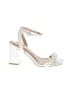 Lulus White Sandals Size 9 - photo 1