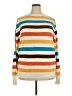 Coogi 100% Cotton Stripes Tan Turtleneck Sweater Size XXL - photo 1