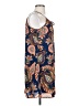 As U Wish 100% Polyester Paisley Blue Casual Dress Size S - photo 4