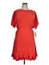 Donna Morgan Solid Red Cocktail Dress Size 16 - photo 1