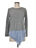 Aqua Gray Long Sleeve Top Size M - photo 1