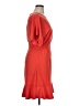 Donna Morgan Solid Red Cocktail Dress Size 16 - photo 4