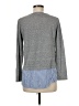 Aqua Gray Long Sleeve Top Size M - photo 2