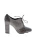 Delman Shoes Gray Heels Size 7 - photo 1