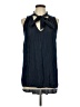 Cha Cha Vente Blue Sleeveless Blouse Size L - photo 1