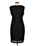 Glamour Chevron-herringbone Black Cocktail Dress Size 10 - photo 2