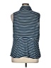 CAbi 100% Polyester Blue Sleeveless Blouse Size XL - photo 2
