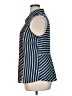 CAbi 100% Polyester Blue Sleeveless Blouse Size XL - photo 5