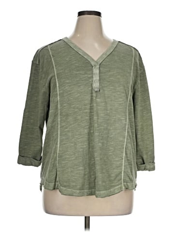 Westbound Long Sleeve Henley (view 1)