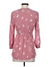 Cato Pink 3/4 Sleeve Blouse Size S - photo 2
