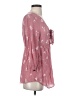 Cato Pink 3/4 Sleeve Blouse Size S - photo 4