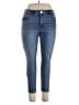 Democracy Solid Blue Jeans Size 14 - photo 1