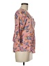 DR2 100% Rayon Pink 3/4 Sleeve Blouse Size M - photo 4