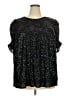 Torrid Black Short Sleeve Blouse Size 2X Plus (2) - photo 1