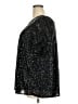 Torrid Black Short Sleeve Blouse Size 2X Plus (2) - photo 5