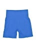 OQQ Solid Blue Athletic Shorts Size S - photo 2