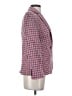J.Crew Houndstooth Pink Wool Blazer Size 00 - photo 4