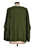 Kiyonna Green Long Sleeve Blouse Size 10 - 12 Plus - photo 2