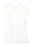 Unbranded Solid White Short Sleeve Blouse Size S (estimated, youth) - photo 2