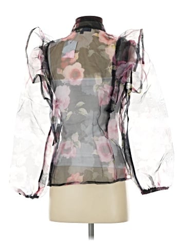 Alice Blue 3/4 Sleeve Blouse (view 2)