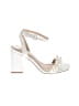Lulus White Sandals Size 6 - photo 1