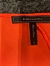 BCBGMAXAZRIA 100% Polyester Solid Orange Romper Size S - photo 4