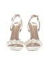 Lulus White Sandals Size 6 - photo 2