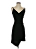 Almost Famous Solid Black Cocktail Dress Size S - photo 1