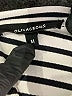 Olivaceous Stripes Ivory Casual Dress Size M - photo 7
