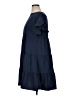 Unbranded Solid Blue Casual Dress Size XL - photo 5