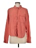 Pilcro Orange Long Sleeve Button-Down Shirt Size M - photo 1