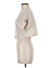 Shein Ivory Short Sleeve Top Size 6 - photo 5