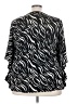 Madison 100% Nylon Black 3/4 Sleeve Blouse Size 3X - photo 2