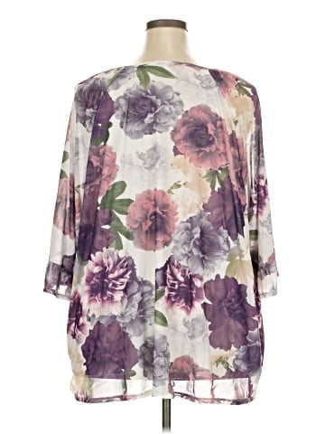Catherines 3/4 Sleeve Blouse (view 2)