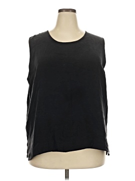 Caroline Rose Sleeveless Silk Top