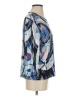 Allison Daley Blue 3/4 Sleeve Blouse Size S - photo 4