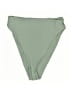 Jade Solid Green Swimsuit Bottoms Size M - photo 1