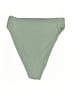 Jade Solid Green Swimsuit Bottoms Size M - photo 2