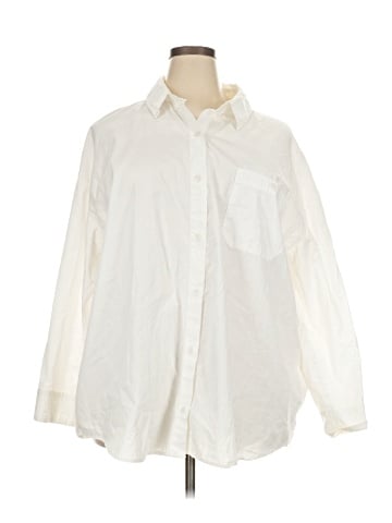Divided by H&M Long Sleeve Button-Down Shirt (view 1)