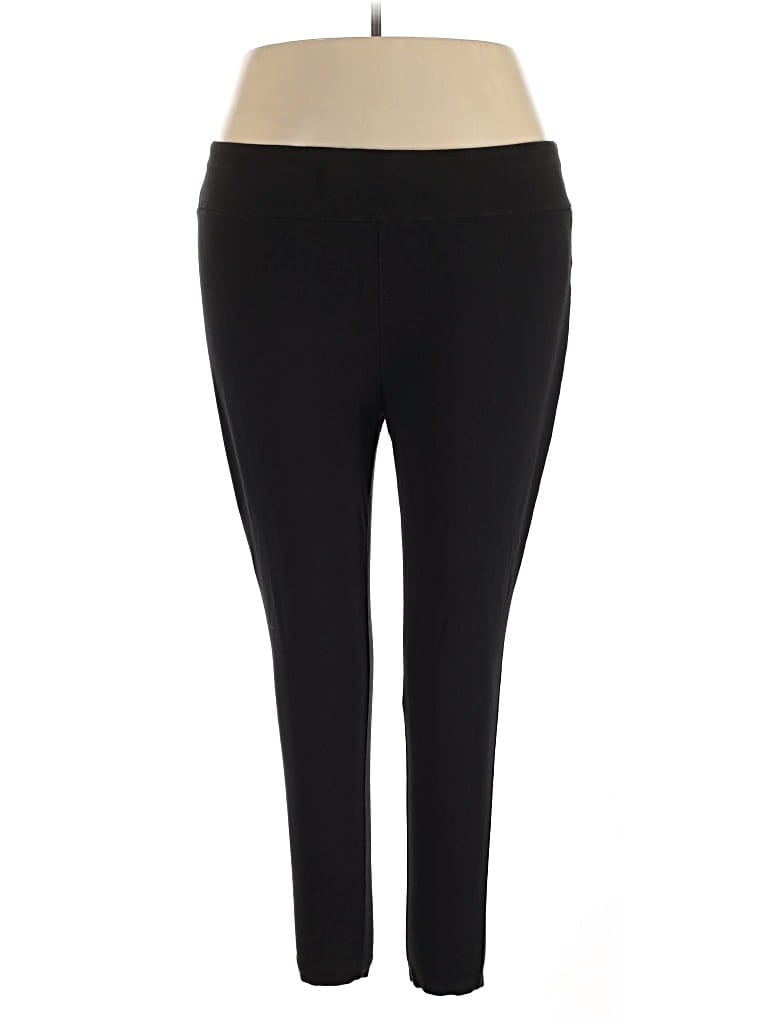 Pre-owned Terra & Sky Active Pants In Black