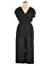 Shein 100% Polyester Solid Black Jumpsuit Size XL - photo 1