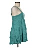 Volcom 100% Viscose Teal Sleeveless Top Size 8 - photo 4