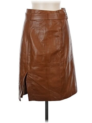Marc Cain Faux Leather Skirt (view 1)