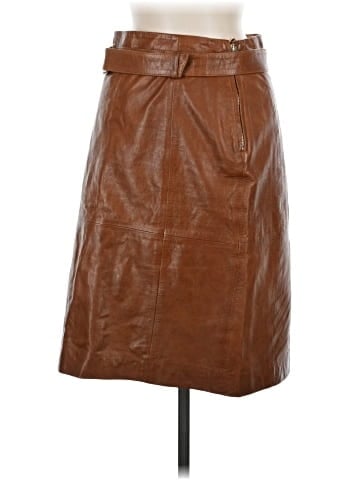 Marc Cain Faux Leather Skirt (view 2)